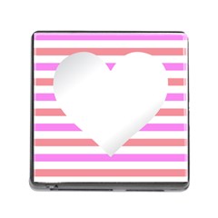 Love Heart Valentine S Day Memory Card Reader (square 5 Slot) by HermanTelo