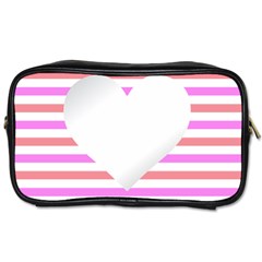 Love Heart Valentine S Day Toiletries Bag (two Sides)