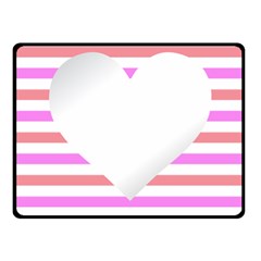 Love Heart Valentine S Day Fleece Blanket (small)