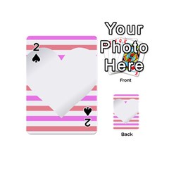 Love Heart Valentine S Day Playing Cards 54 Designs (mini)