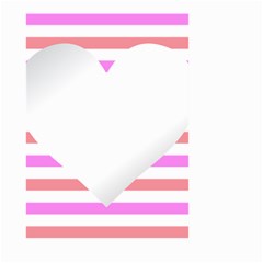 Love Heart Valentine S Day Large Garden Flag (two Sides) by HermanTelo