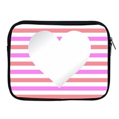 Love Heart Valentine S Day Apple Ipad 2/3/4 Zipper Cases by HermanTelo