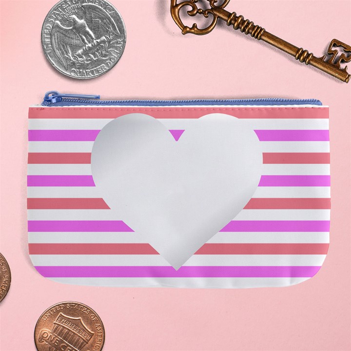 Love Heart Valentine S Day Large Coin Purse