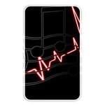 Music Wallpaper Heartbeat Melody Memory Card Reader (Rectangular) Front