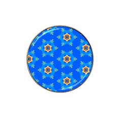 Pattern Backgrounds Blue Star Hat Clip Ball Marker (10 Pack)