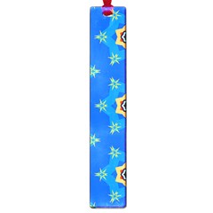 Pattern Backgrounds Blue Star Large Book Marks