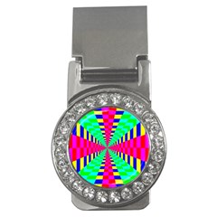 Maze Rainbow Vortex Money Clips (CZ) 