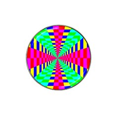 Maze Rainbow Vortex Hat Clip Ball Marker