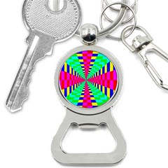 Maze Rainbow Vortex Bottle Opener Key Chain