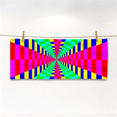 Maze Rainbow Vortex Hand Towel