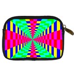 Maze Rainbow Vortex Digital Camera Leather Case Back