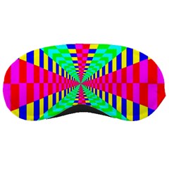 Maze Rainbow Vortex Sleeping Mask