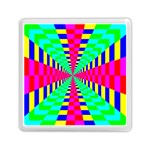 Maze Rainbow Vortex Memory Card Reader (Square) Front