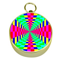 Maze Rainbow Vortex Gold Compasses