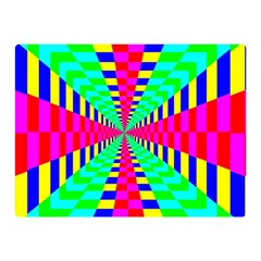 Maze Rainbow Vortex Double Sided Flano Blanket (mini) 