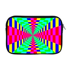 Maze Rainbow Vortex Apple Macbook Pro 17  Zipper Case by HermanTelo