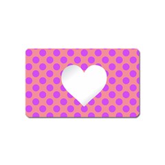 Love Heart Valentine Magnet (name Card) by HermanTelo