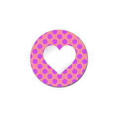 Love Heart Valentine Golf Ball Marker (4 Pack)