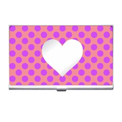 Love Heart Valentine Business Card Holder by HermanTelo