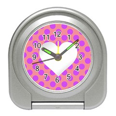 Love Heart Valentine Travel Alarm Clock