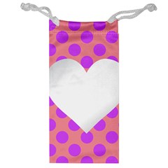 Love Heart Valentine Jewelry Bag by HermanTelo