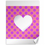 Love Heart Valentine Canvas 36  x 48  35.26 x46.15  Canvas - 1