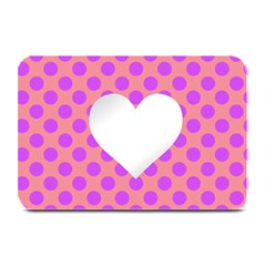 Love Heart Valentine Plate Mats