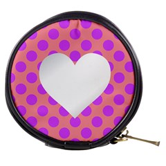 Love Heart Valentine Mini Makeup Bag by HermanTelo