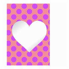 Love Heart Valentine Small Garden Flag (two Sides)