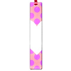 Love Heart Valentine Large Book Marks by HermanTelo