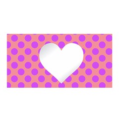 Love Heart Valentine Satin Wrap by HermanTelo