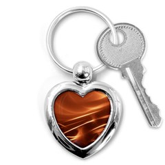 Light Rays Aurora Key Chain (heart) by HermanTelo