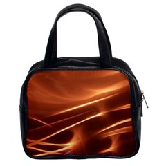 Light Rays Aurora Classic Handbag (two Sides) by HermanTelo