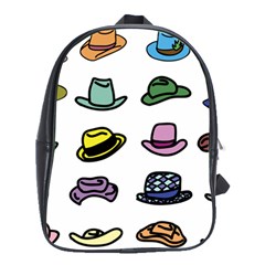 Hat Dress Elegance School Bag (large)