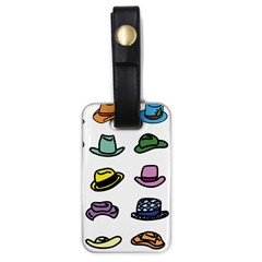 Hat Dress Elegance Luggage Tag (one Side)