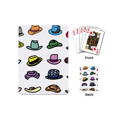 Hat Dress Elegance Playing Cards Single Design (mini)