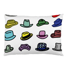 Hat Dress Elegance Pillow Case (two Sides) by HermanTelo