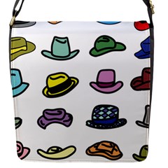 Hat Dress Elegance Flap Closure Messenger Bag (s) by HermanTelo