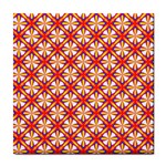 Hexagon Polygon Colorful Prismatic Tile Coasters Front