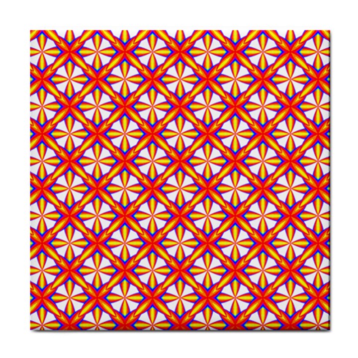 Hexagon Polygon Colorful Prismatic Tile Coasters