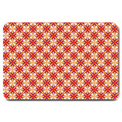 Hexagon Polygon Colorful Prismatic Large Doormat 