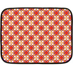 Hexagon Polygon Colorful Prismatic Double Sided Fleece Blanket (mini) 