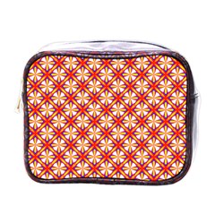 Hexagon Polygon Colorful Prismatic Mini Toiletries Bag (one Side) by HermanTelo