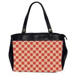 Hexagon Polygon Colorful Prismatic Oversize Office Handbag (2 Sides) by HermanTelo