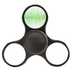 Green Pattern Curved Puzzle Finger Spinner