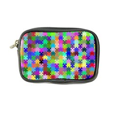 Jigsaw Puzzle Background Chromatic Coin Purse by HermanTelo