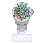 Jigsaw Puzzle Background Chromatic Plastic Nurses Watch Front