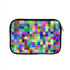 Jigsaw Puzzle Background Chromatic Apple Macbook Pro 15  Zipper Case