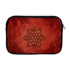 Elegant Decorative Celtic Knot Apple Macbook Pro 17  Zipper Case by FantasyWorld7