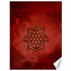 Elegant Decorative Celtic Knot Canvas 36  X 48  by FantasyWorld7